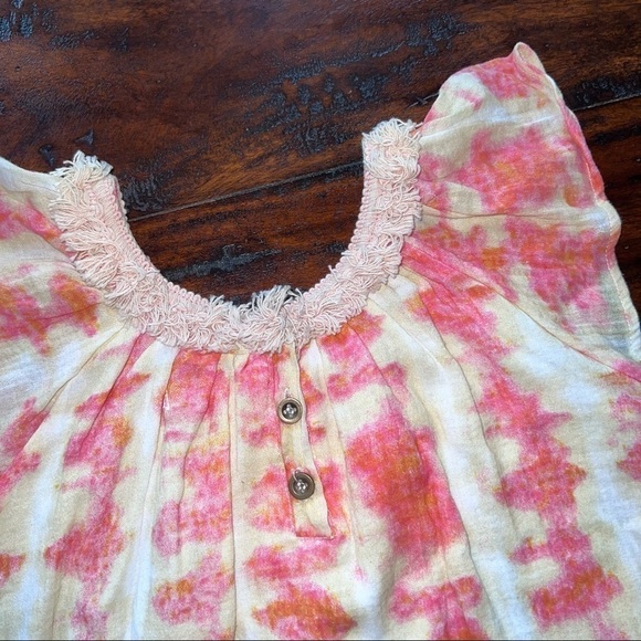 Jessica Simpson Tie Dye Shortsleeved Dress Size 3T - Picture 6 of 9